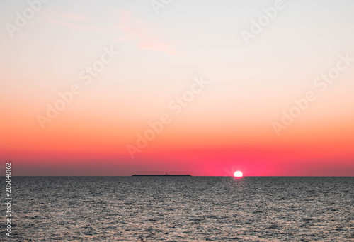sunset on the sea © Алексей Митюрёв