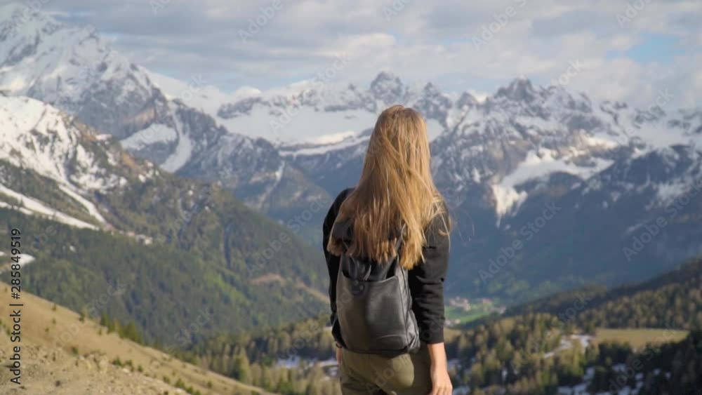 Woman In the Mountains Woman In the Mountains