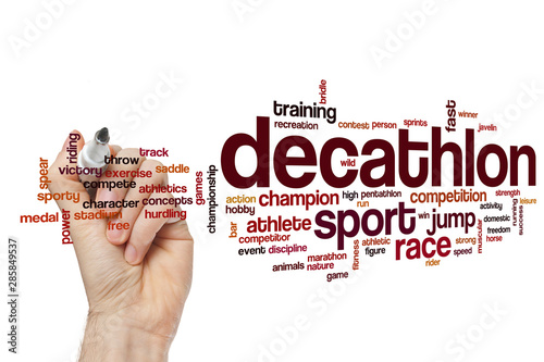 Фотография Decathlon word cloud