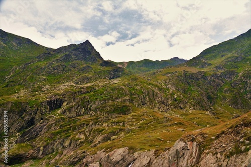 landscape in Fagaras mountains