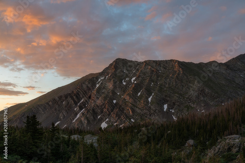 Sunrise on Marble Mountain - Colorado photo