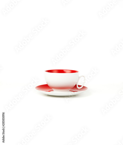 coffee cup on a white background.
