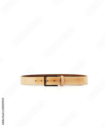 belt on a white background.