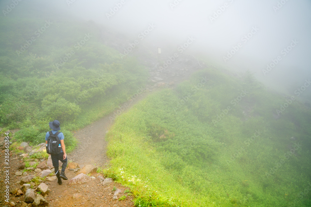 Obraz premium ハイキング