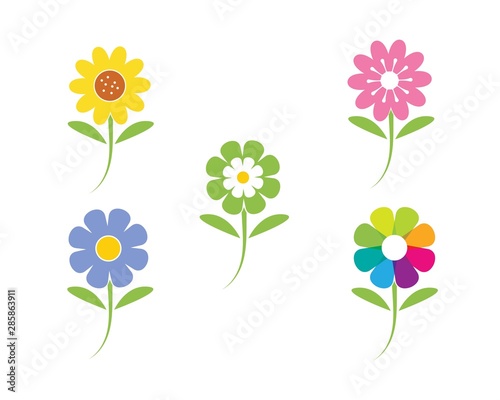 flower icon vector illustration design