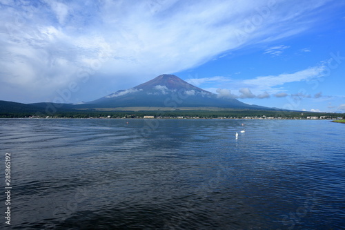 Mt.Fuji Lights of climbers