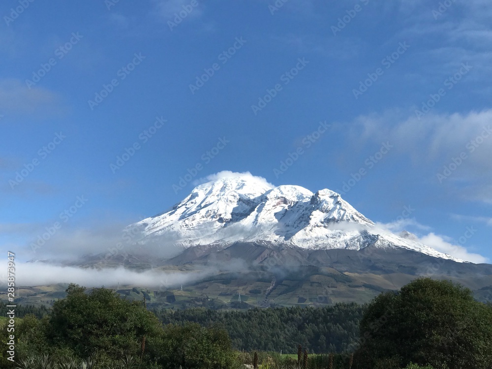 Fototapeta premium Majestuoso Chimborazo