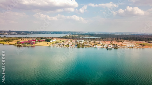 Wallpaper Mural A beautiful view of Paranoa Lake in Brasilia, Brazil Torontodigital.ca