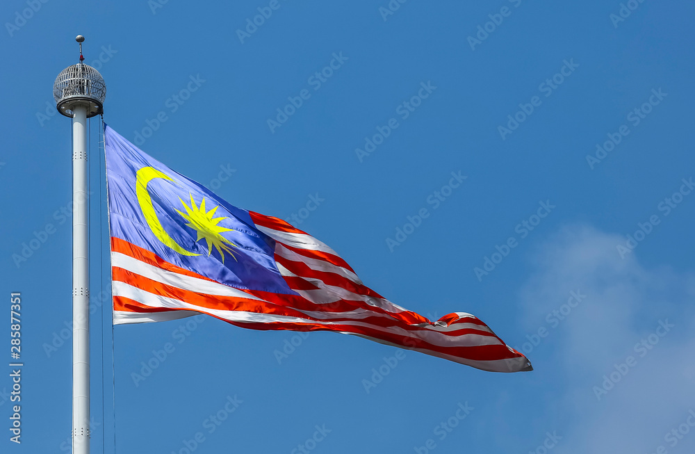 Malaysia flag, Jalur Gemilang Stock Photo | Adobe Stock