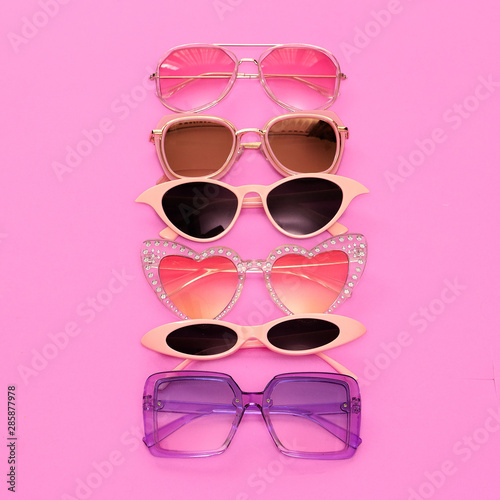 Stylish Lady sunglasses set Fashion trendy accessory