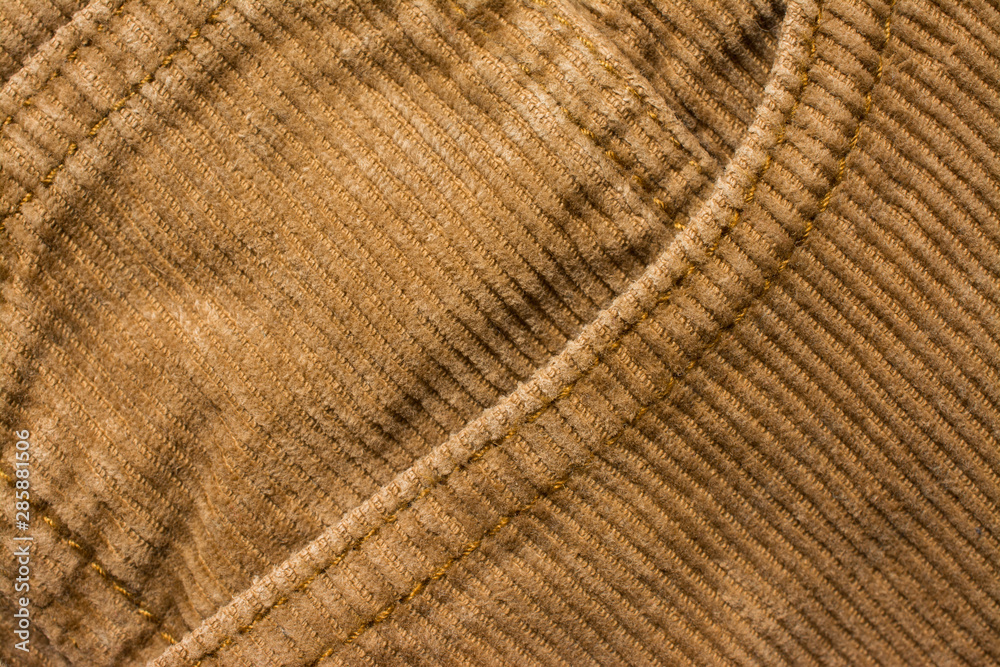 Velvet pant texture, cotton fabric. Pocket and rivet. Textile background Velvet pant texture, cotton fabric. Pocket and rivet. Textile background