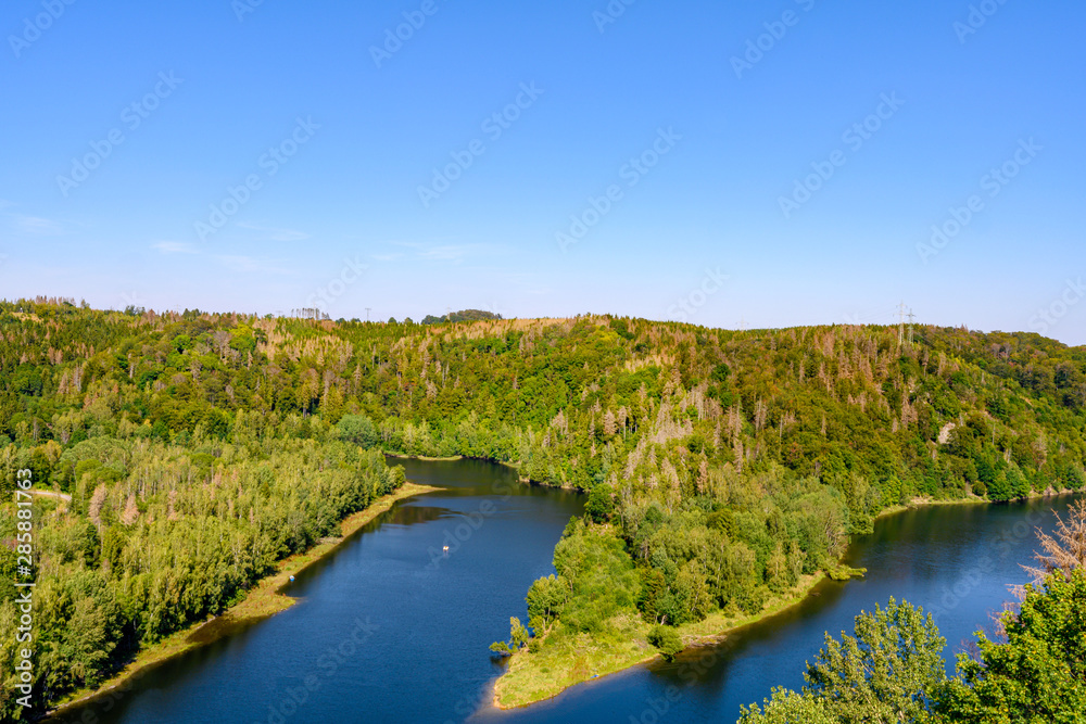 Rappbode Talsperrre im Harz, See in Sachsen Anhalt Rappbode Talsperrre im Harz, See in Sachsen Anhalt