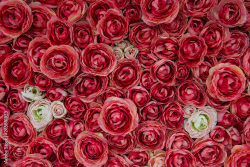 bouquet of red roses