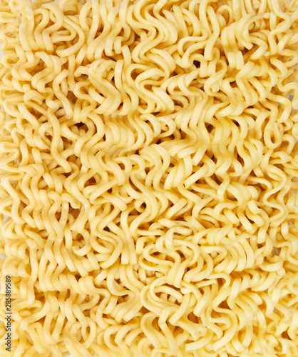 Instant noodles close-up as background