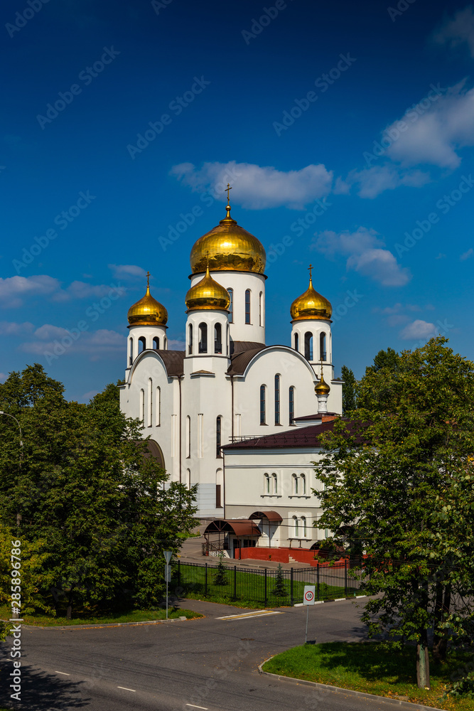 Church of the introduction to the temple of the blessed virgin Mary. Veshnyaki, Moscow.