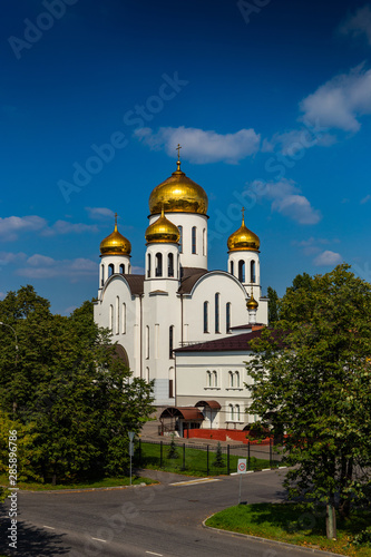 Church of the introduction to the temple of the blessed virgin Mary. Veshnyaki, Moscow.