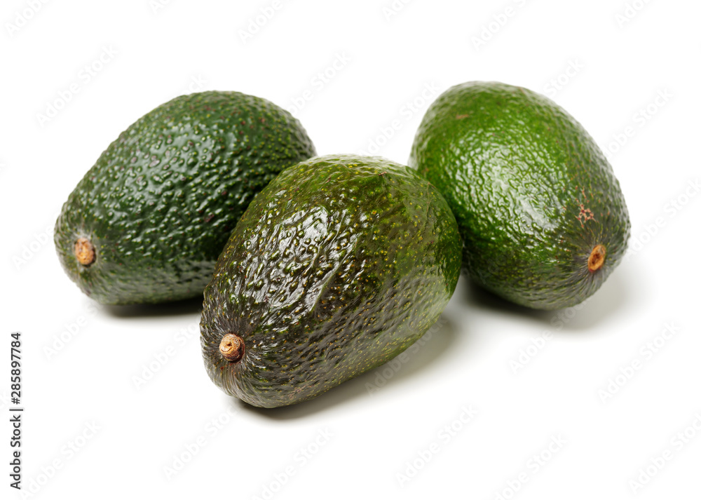 Avocado on a white background Avocado on a white background