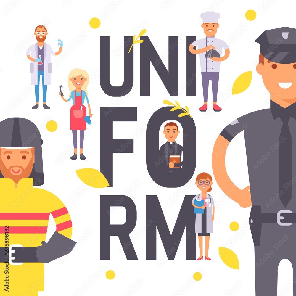 Work Uniforms Clipart