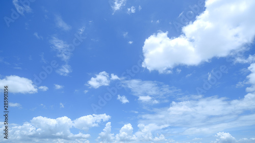 Fototapeta Naklejka Na Ścianę i Meble -  clear blue sky background,clouds with background.