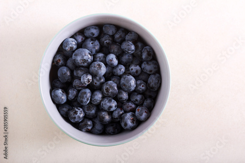 Blueberry in a bowl