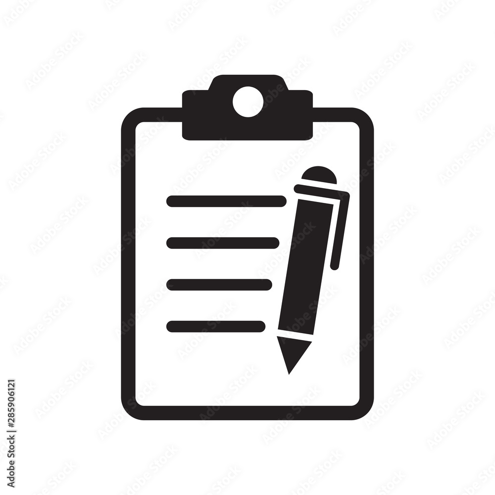clipboard, document, checklist icon vector clipboard, document, checklist icon vector