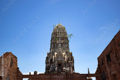 Wat Ratchaburana Temple, Ayutthaya, Thailand