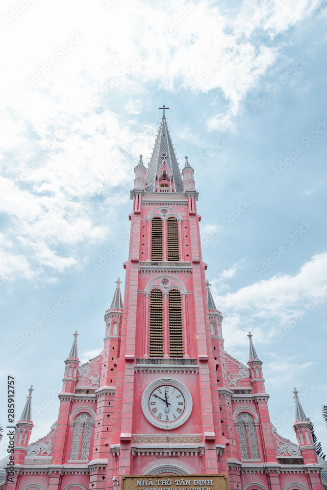 Tan Dinh parish church or Church of the Sacred Heart of Jesus is a church located in Ho Chi Minh City in Vietnam