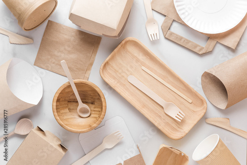 Slika na platnu Eco friendly dishes