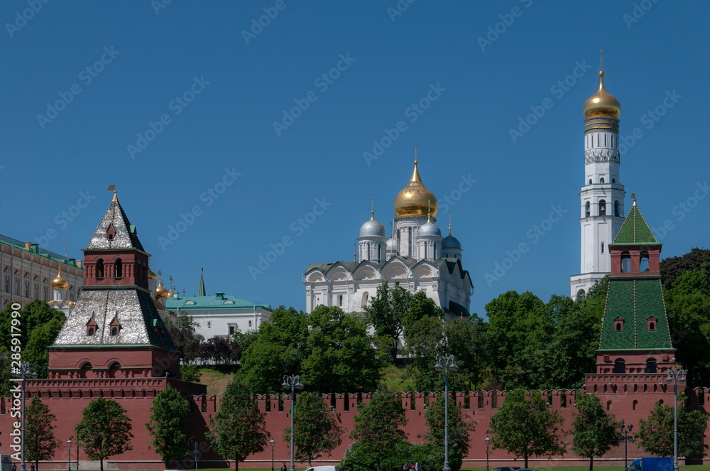 View of Kremlin in Moscow