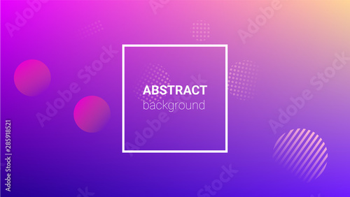 Gradient Background. Modern Geometric Pattern. Horizontal Orientation. Banner Design Composition. Gradient Background.