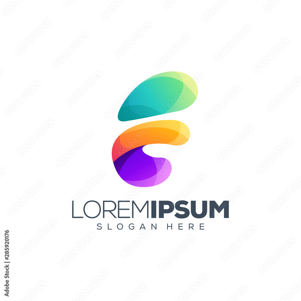letter F logo design vector illustration letter F logo design vector illustration