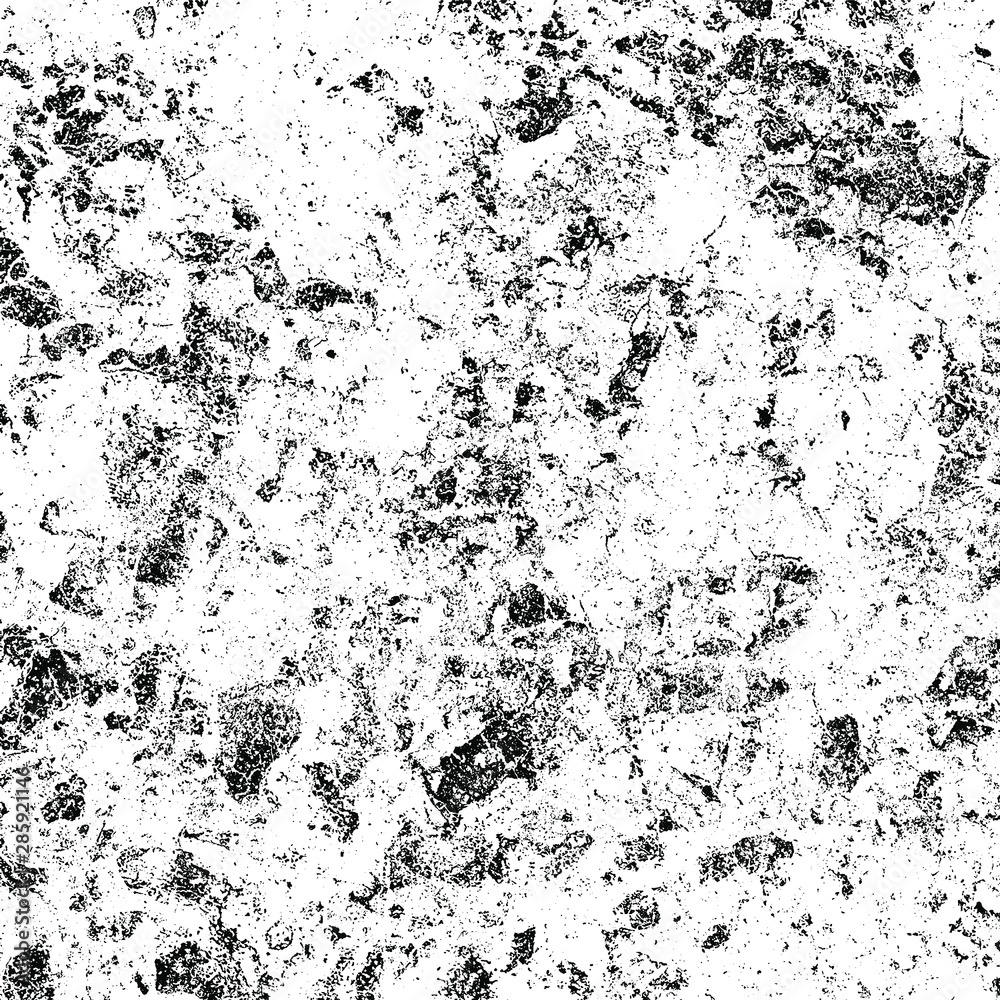 Fototapeta premium Grunge background texture black and white. Pattern of scratches, chips