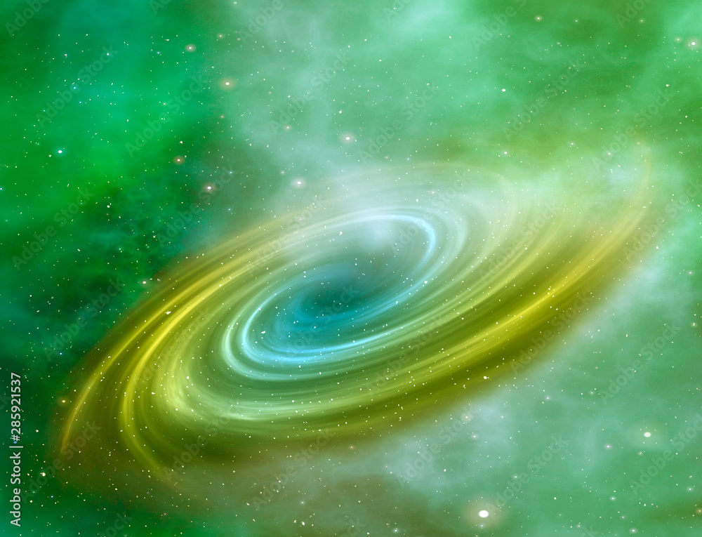 green gold background with universe galaxy whirl and stars. mystical, magic, esoteric, abstract, spiritual green gold background with universe galaxy whirl and stars. mystical, magic, esoteric, abstract, spiritual