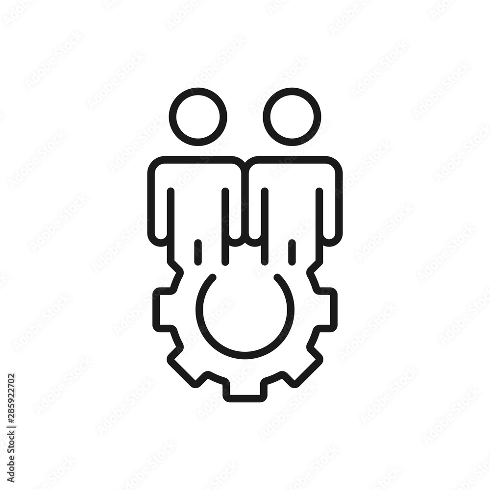management - minimal line web icon. simple vector illustration. concept for infographic, website or app. management - minimal line web icon. simple vector illustration. concept for infographic, website or app.