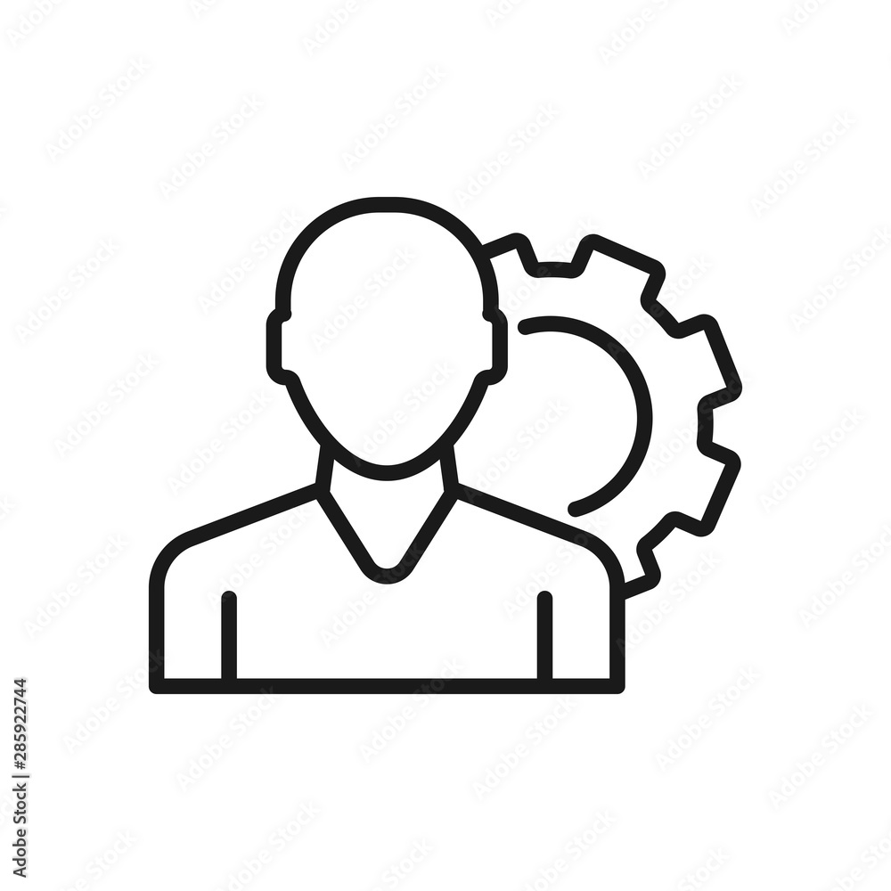 management - minimal line web icon. simple vector illustration. concept for infographic, website or app. management - minimal line web icon. simple vector illustration. concept for infographic, website or app.