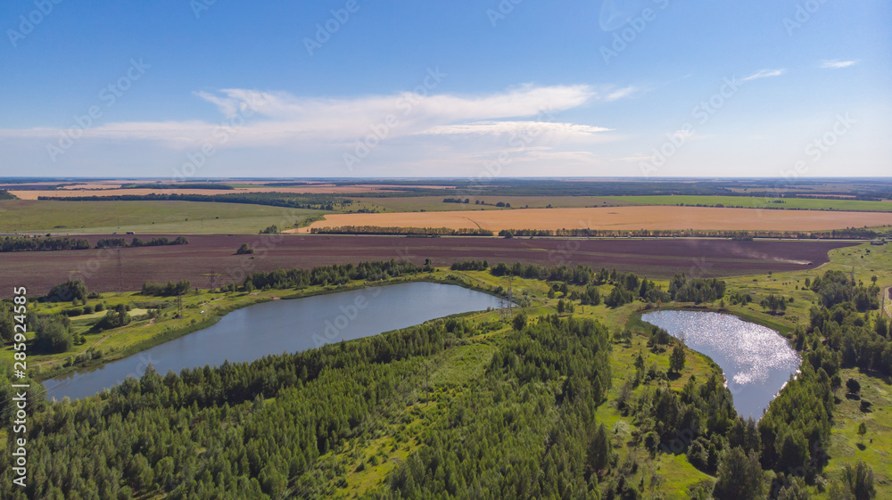 Ryazan land from a bird's-eye view