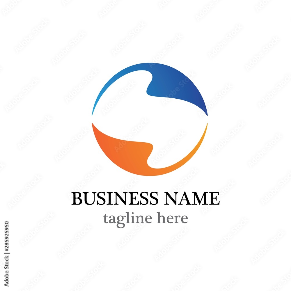 Global logo template vector icon design Global logo template vector icon design