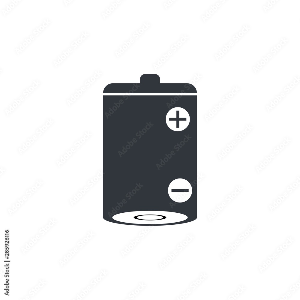 Battery logo template vector icon desihn