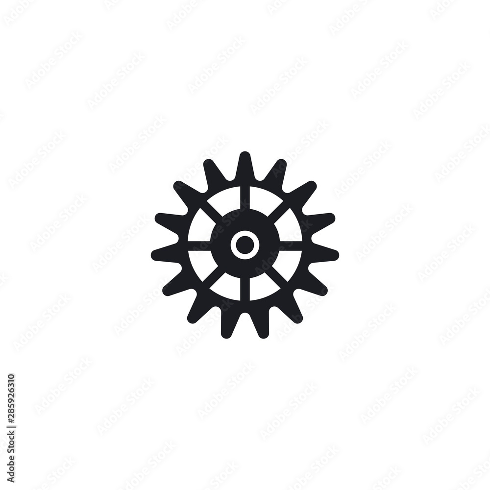 Gear logo template vector icon design Gear logo template vector icon design