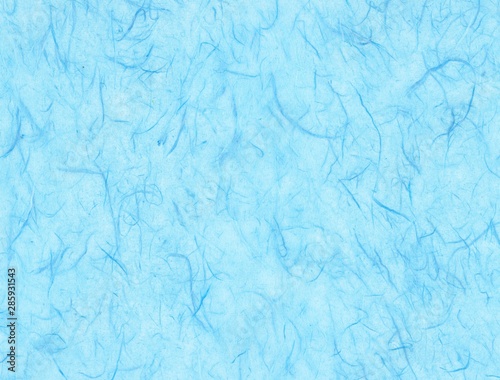 light blue color hand made japanese traditional paper  washi 