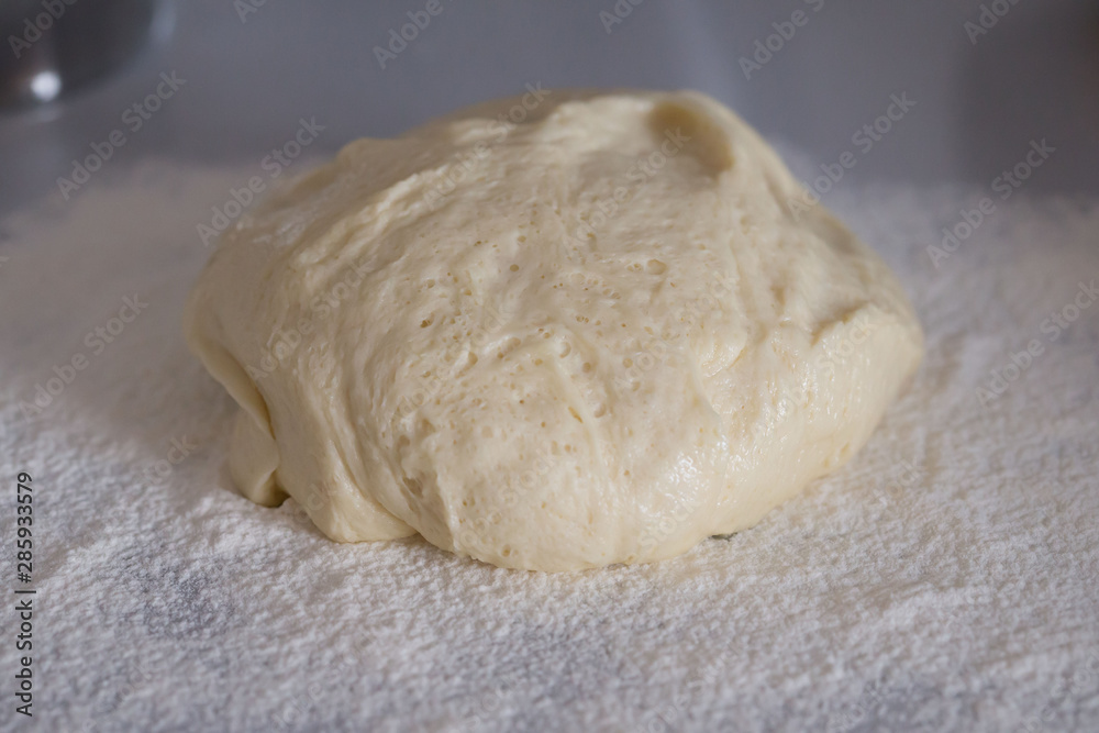 Food, dough for bread and pizza Food, dough for bread and pizza