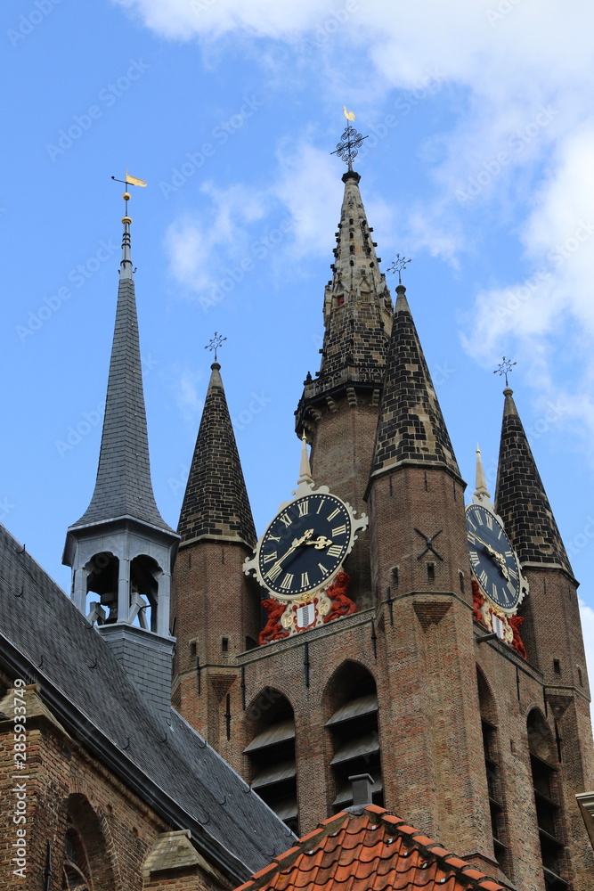 Delft, scorci della città