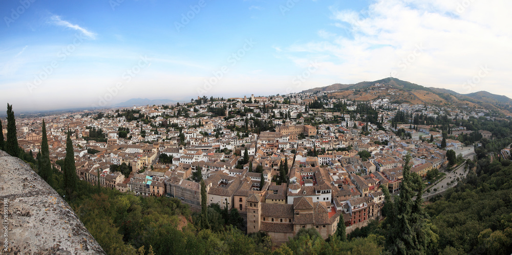 Granada view, Spain