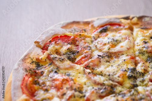 Food  Italian pizza margarita