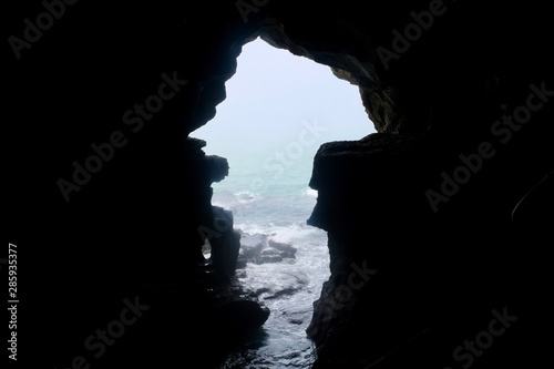 cave sea ocean view