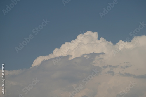 cloud sky blue background white nature