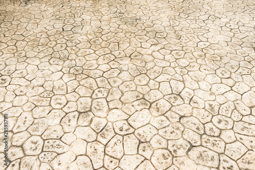 patterns on a tile floor or walkway