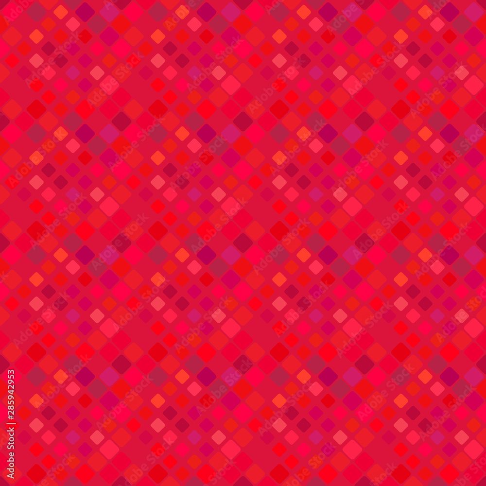 Seamless diagonal square pattern background - geometrical abstract red vector graphic Seamless diagonal square pattern background - geometrical abstract red vector graphic