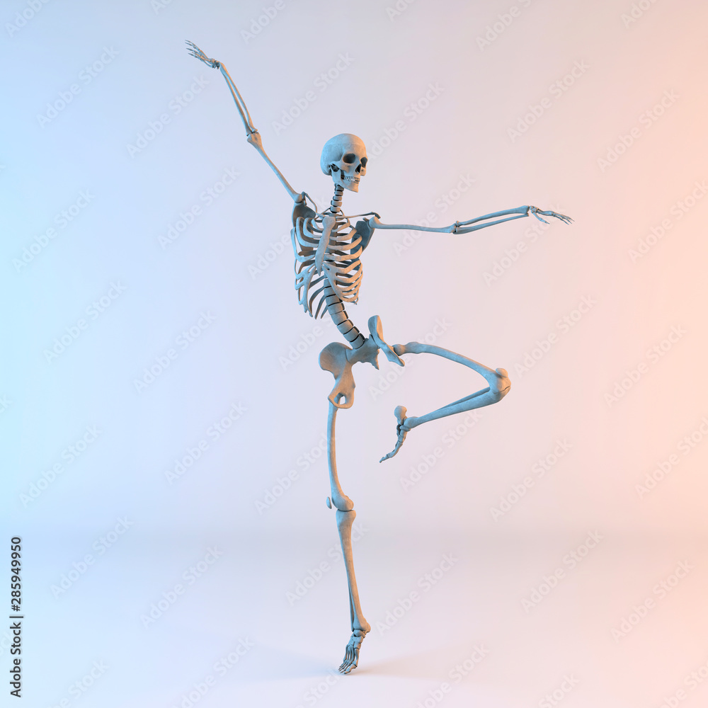Dancing Skeleton Black Color Happy Dancing Stock Vector (Royalty Free)  2171329965