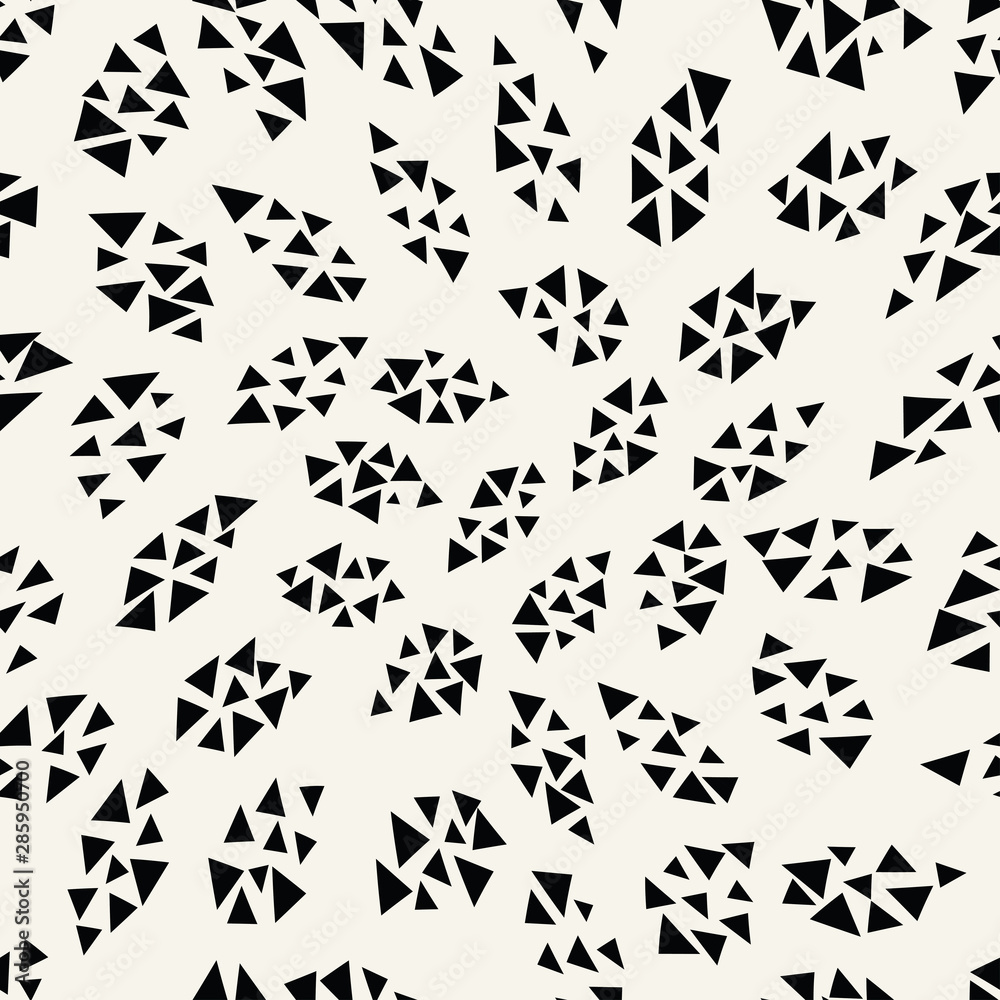 Naklejka premium abstract geometric triangle pattern for background, simple minimalist graphic , retro decoration and hipster fashion